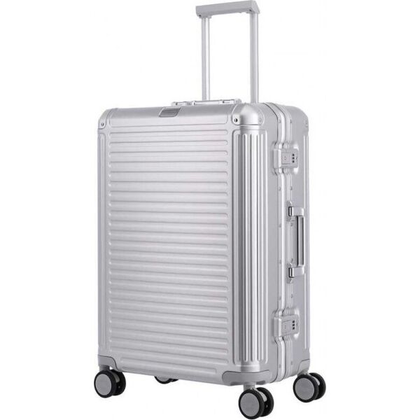

Чемодан Travelite NEXT/Silver на 4 колесах M (69л,5,2кг) (TL079948-56)