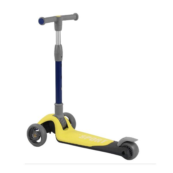

Самокат трехколесный Best Scooter F-55295 до 60кг желтый
