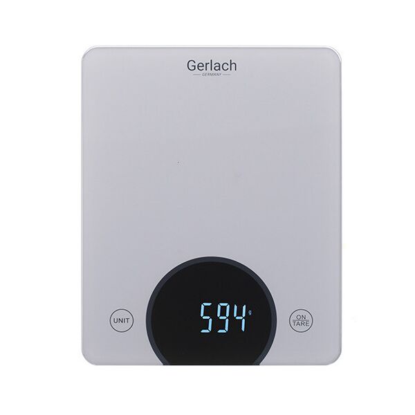

Весы кухонные Gerlach GL 3172 до 10kg Silver