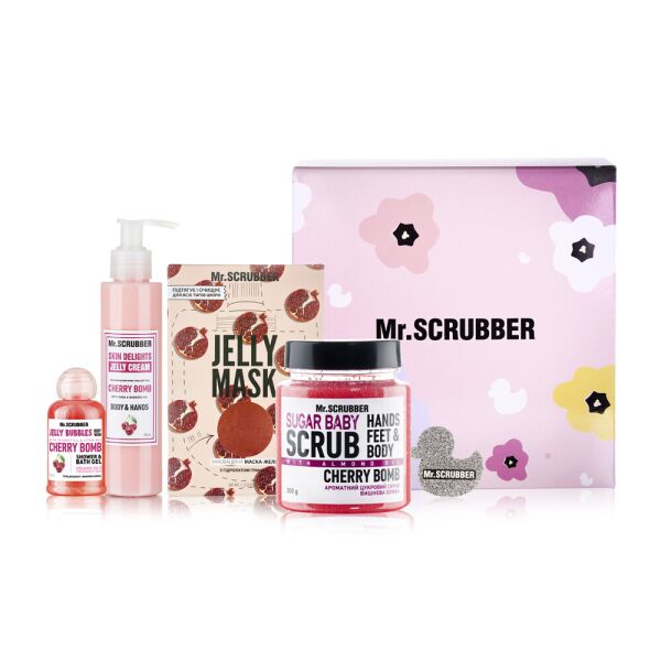 

Набор подарочный Mr. Scrubber Cherry Care
