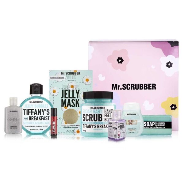 

Набор подарочный Mr. Scrubber Tiffany's Care