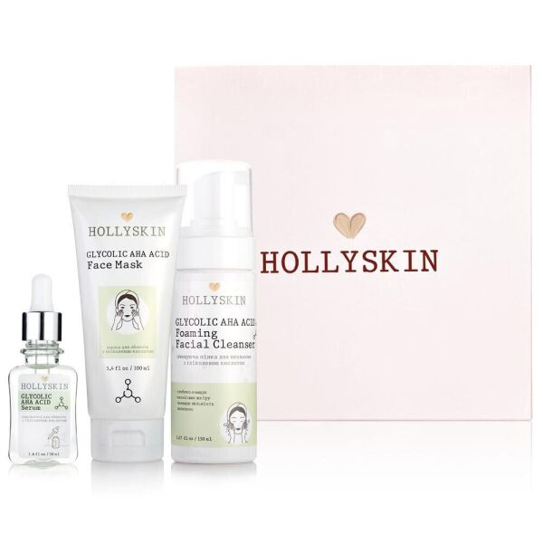 

Набор косметики Hollyskin Glycolic AHA Acid Intensive Care