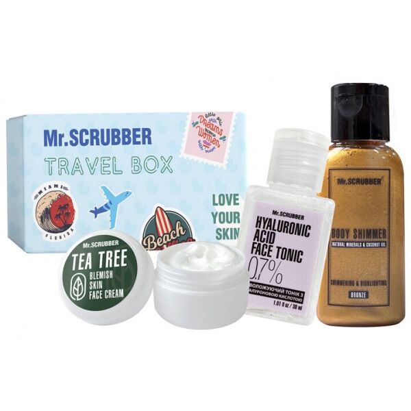 

Набор косметики Mr. Scrubber Travel BOX
