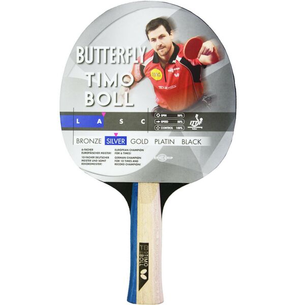 

Ракетка для настольного тенниса Butterfly Timo Boll Silver