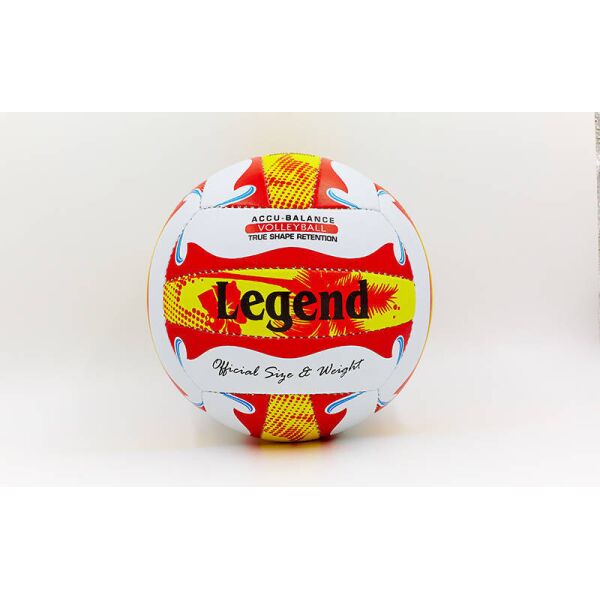 

Мяч волейбольный Legend PU LG5399 №5 бело-красный