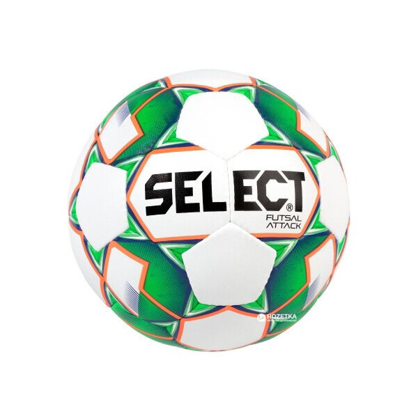 

М'яч футзальний Select Futsal Attack New (046) №4 White-Green (5703543187102)
