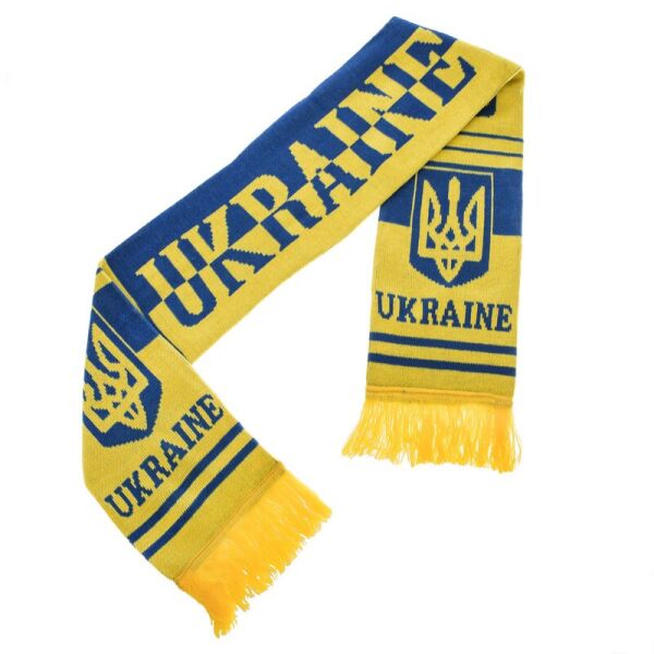 

Шарф зимний для болельщиков двусторонний "UKRAINE" FB-6031