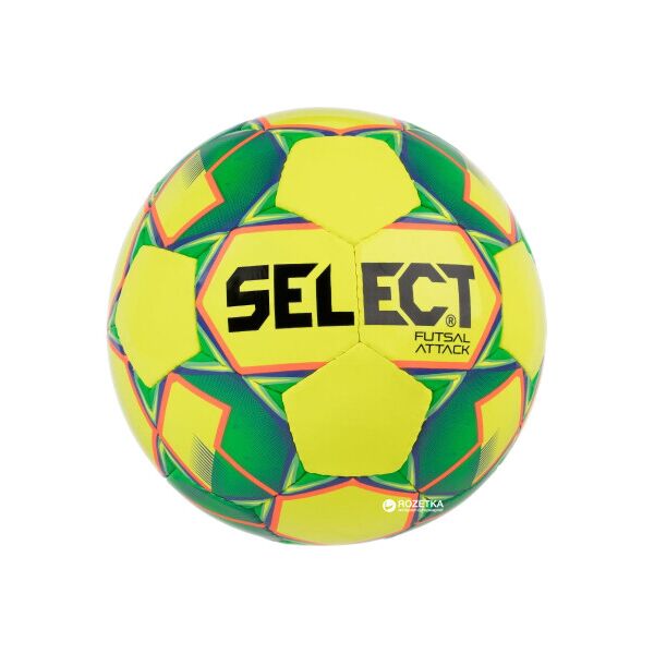 

М'яч футзальний Select Futsal Attack New (024) №4 Yellow-Green (5703543187096)