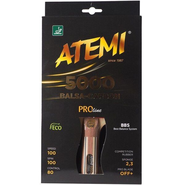 

Ракетка для настольного тенниса Atemi 5000 PRO Balsa-Carbon