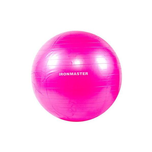 

Мяч для фитнеса 65см розовый Iron Master