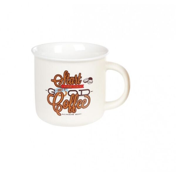 

Набор кружек фарфоровых Bon Coffee 930-007, 380мл, 12 шт