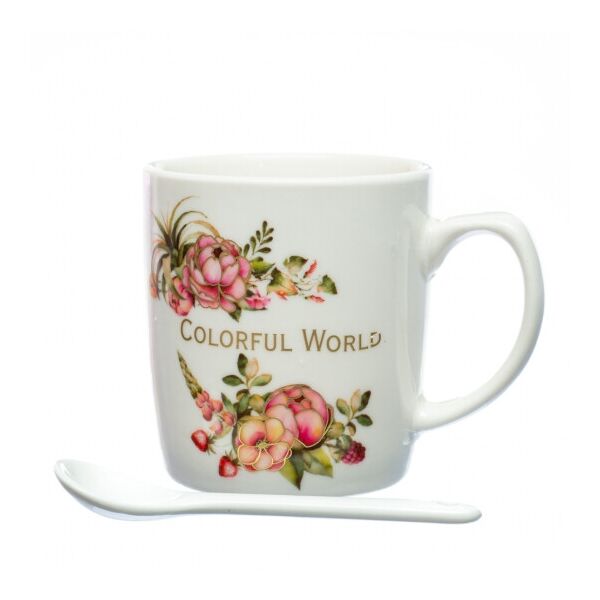 

Чашка красный quot;Colorful worldquot;, 200 мл. (8804-006) Elso
