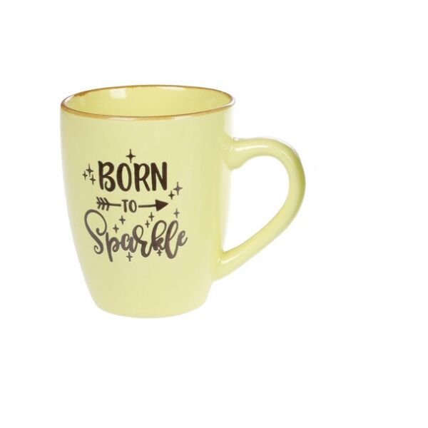 

Набор кружек керамических Bon Born to Sparkle 344-131, 360мл, 12 шт