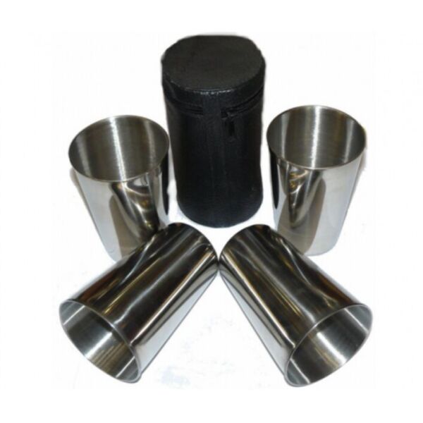 

Рюмки в кожаном чехле Present (4 шт) 150 мл PM 166