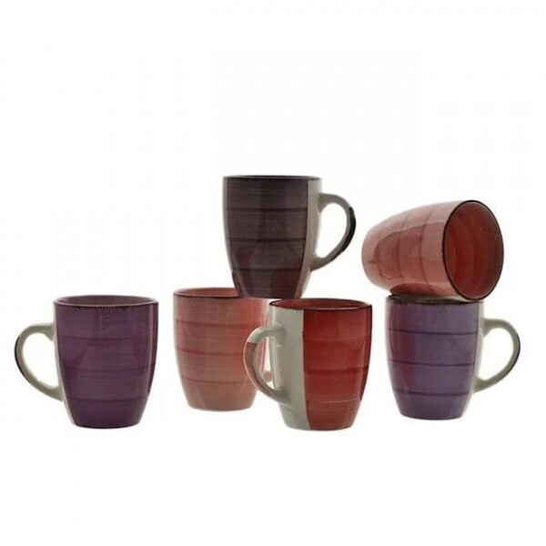 

Набор чашек Flora Amethyst керамические микс 0,3 л. 6 шт. 45256