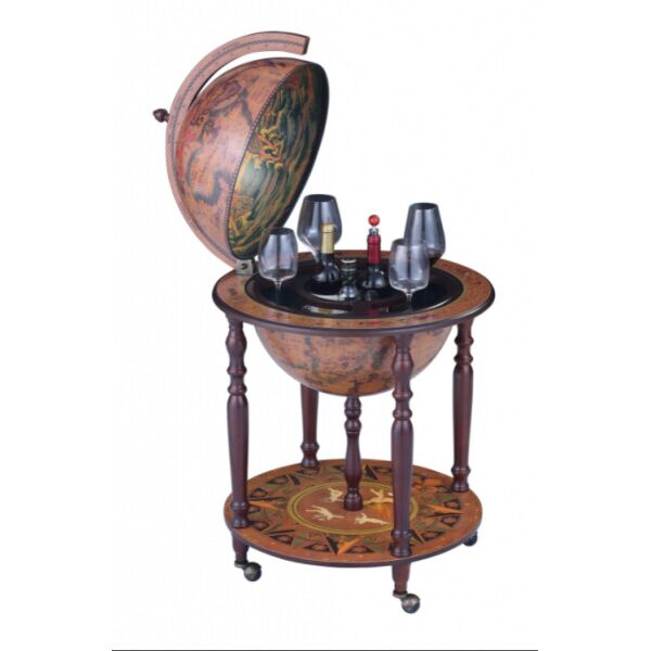 

Глобус бар напольный Зодиак Present кремовый сфера 45 см 45003N