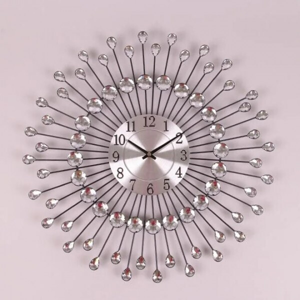 

Часы металлические с стразами Flora D-50 см. 38193