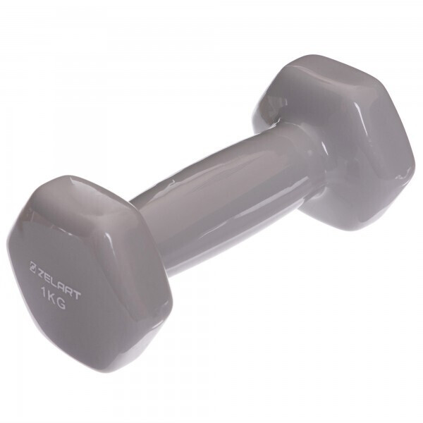 

Гантель для фитнеса Zelart TA-2777-1 1кг Серый