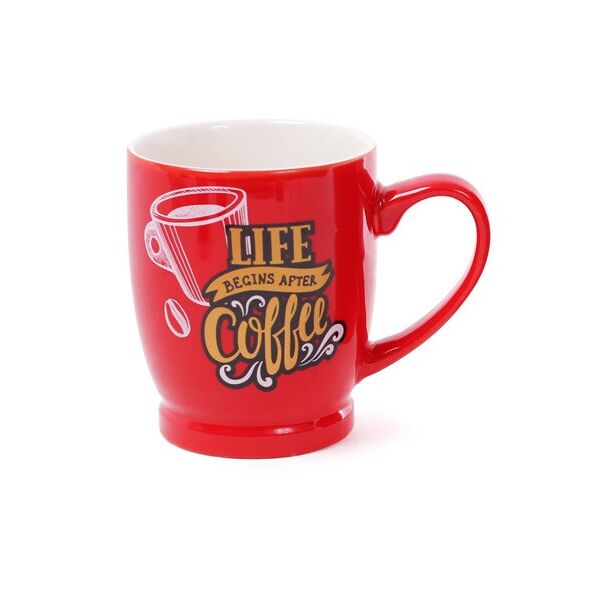 

Набор кружек кофейных фарфоровых Bon Coffee 588-145, 330мл, 12 шт