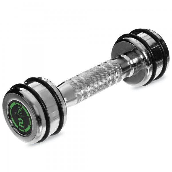 

Гантель хромированная 2кг Zelart FI-2622-2