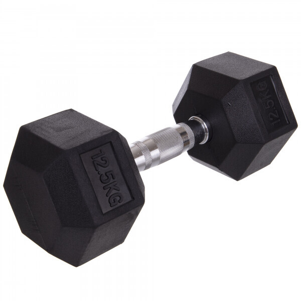 

Гантель цельная шестигранная SP-Planeta SC-8013-12,5 1шт 12,5кг