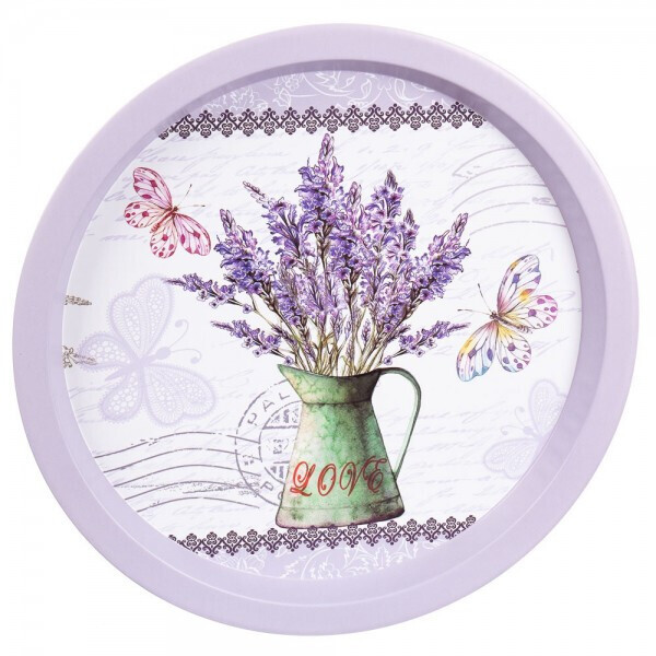 

Поднос металлический круглый 33см Hoz 1 MMS-R30420