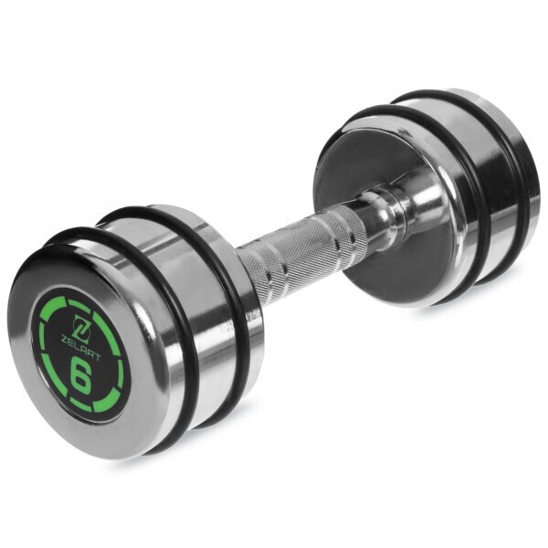 

Гантель хромированная 6кг Zelart FI-2622-6
