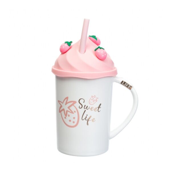 

Чашка quot;Milk shakequot;, 350 мл. (8805-009) белая Elso