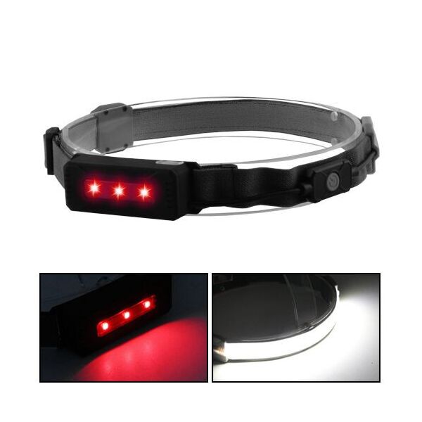 

Фонарь налобный Police Stripe Ultra bright YD-33 37SMD(white) + 3SMD(red) MVT-00000051229