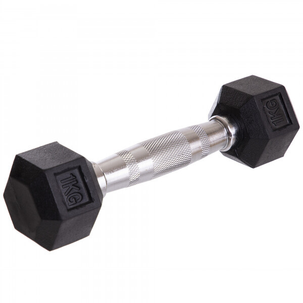 

Гантель цельная шестигранная 1кг SP-Planeta SC-8013-1