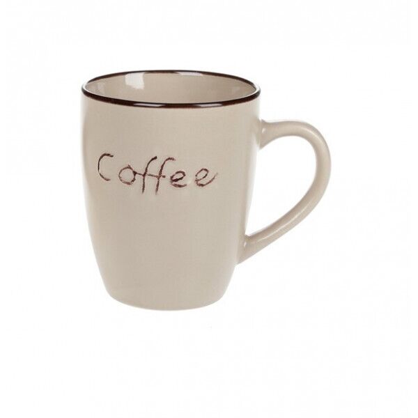 

Набор кружек керамических матовых Bon Coffee 344-138 360мл, 12 шт