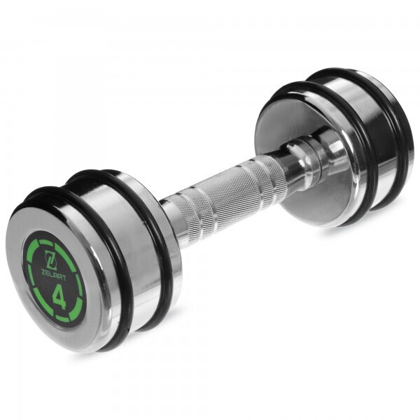 

Гантель хромированная 4кг Zelart FI-2622-4
