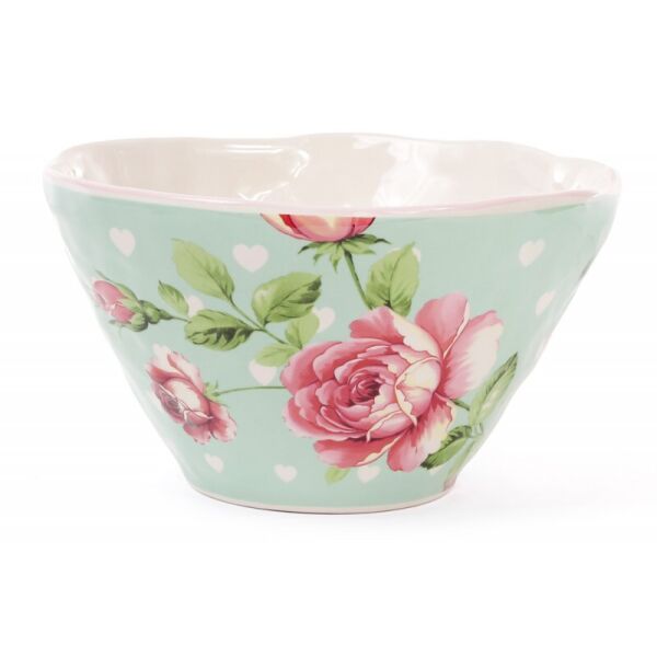 

Салатник керамический Bon Розы 795-359