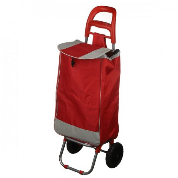 

Тачка Stenson с трехколесным блоком с сумкой 95см красный цвет