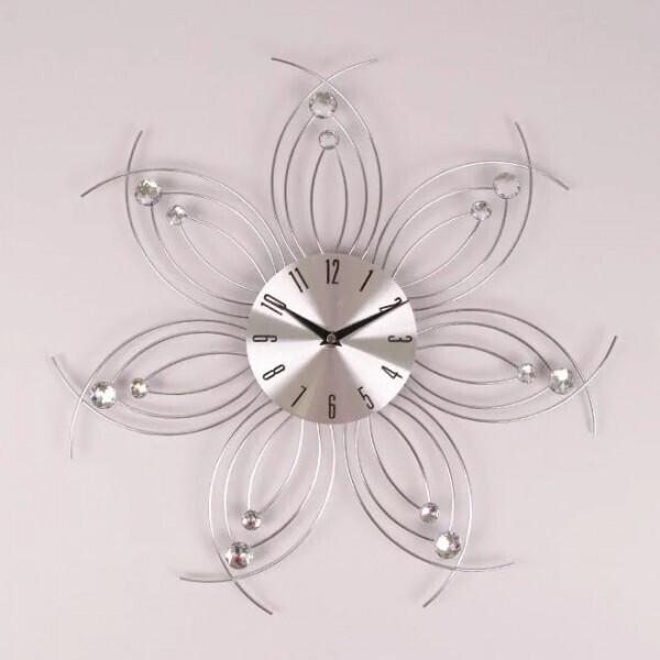 

Часы металлические с стразами Flora D-47 см. 38202
