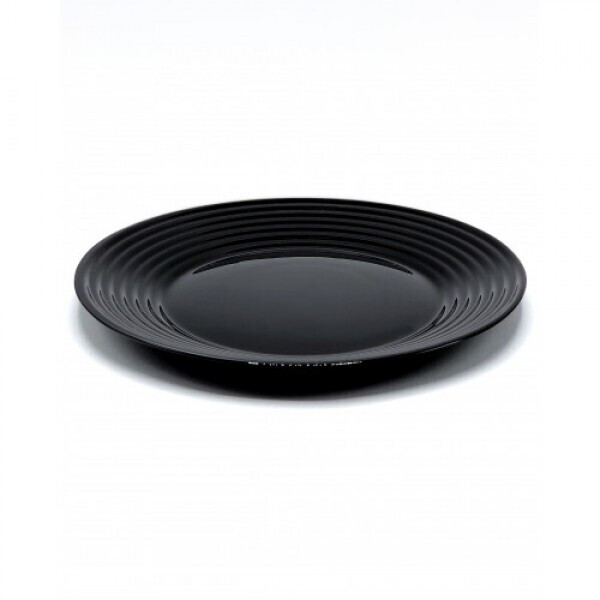 

Тарелка обеденная Luminarc Harena Black черная 25см MLM-L7611