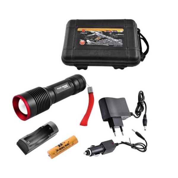 

Фонарь диодный Police 868-P50 ЗУ 220V/12V, 1х18650, zoom, коробка MVT-00000051209