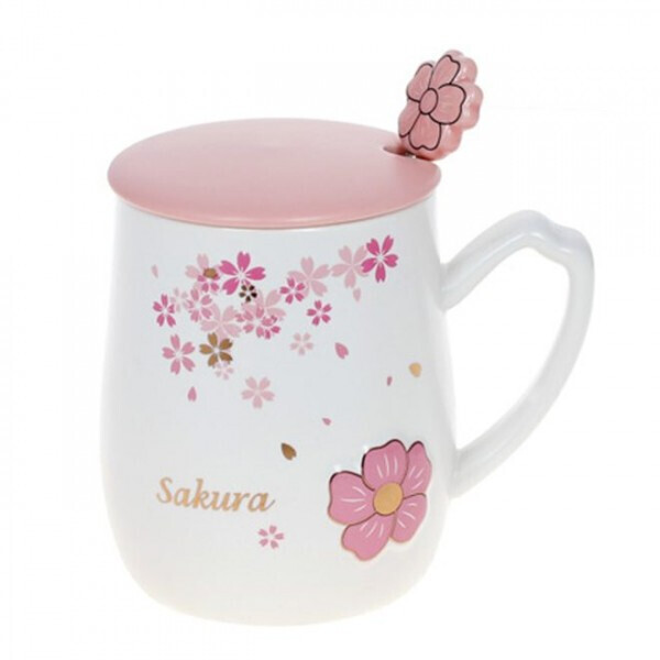

Заварник фарфоровый с крышкой и ложечкой Flora Sakura 0.38 л. 32390