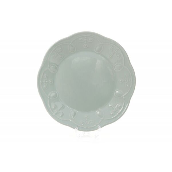

Набор тарелок керамических десертных Bon 931-178, 23см, цвет - мятный, 6 шт