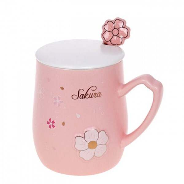 

Заварник фарфоровый с крышкой и ложечкой Flora Sakura 0.38 л. 32389