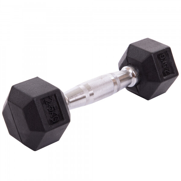 

Гантель цельная шестигранная Zelart TA-2679-2,5 1шт 2,5кг