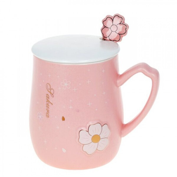 

Заварник фарфоровый с крышкой и ложечкой Flora Sakura 0.38 л. 32391