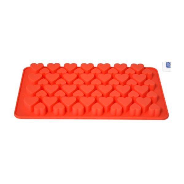

Силиконовая форма SNT для льда Сердца 20*11,5*1,8см 3200-42 Красная
