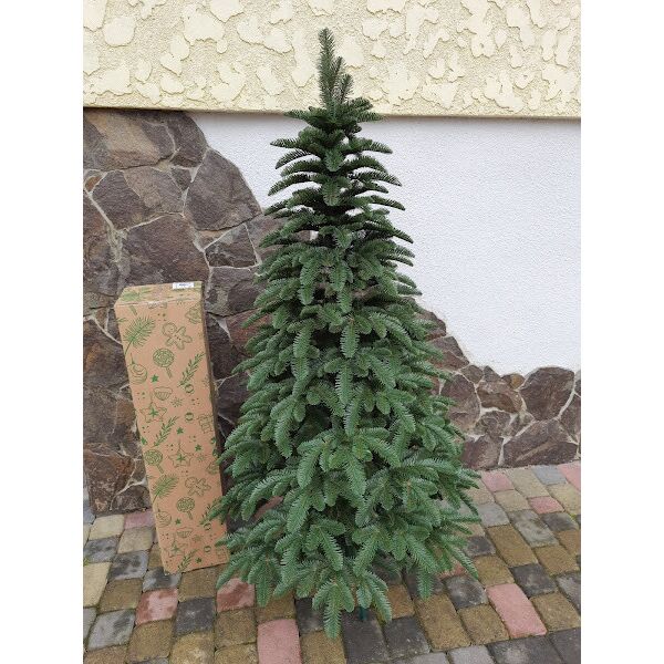 

Елка литая "Канадская" искусственная зеленая, пышная густая, 150 см, с подставкой, в коробке