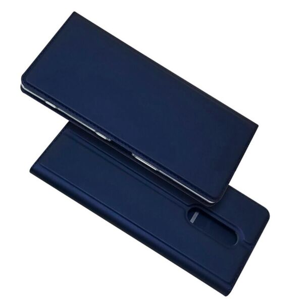 

Чехол-книжка DZgogo Iskin для Sony Xperia 1 Navy Blue