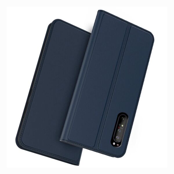 

Чехол-книжка DZgogo Iskin для Sony Xperia 1 II (Mark 2) Navy Blue