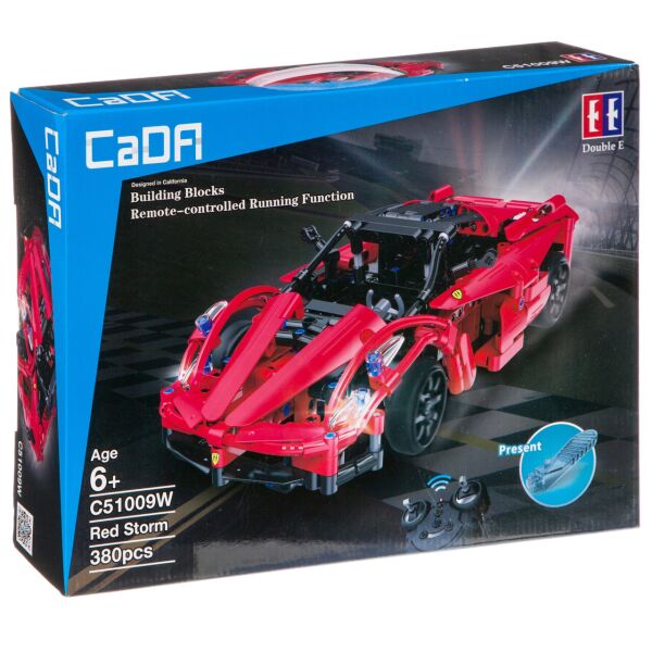 

Конструктор CaDA C51009W TECHNIC - Машина на р/у Ferrari (380 дет.)