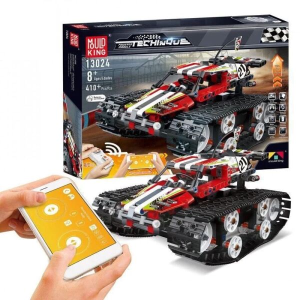 

Конструктор Mould King 13024 ТЕХНИК - Вездеход на радиоуправлении (410 дет.)