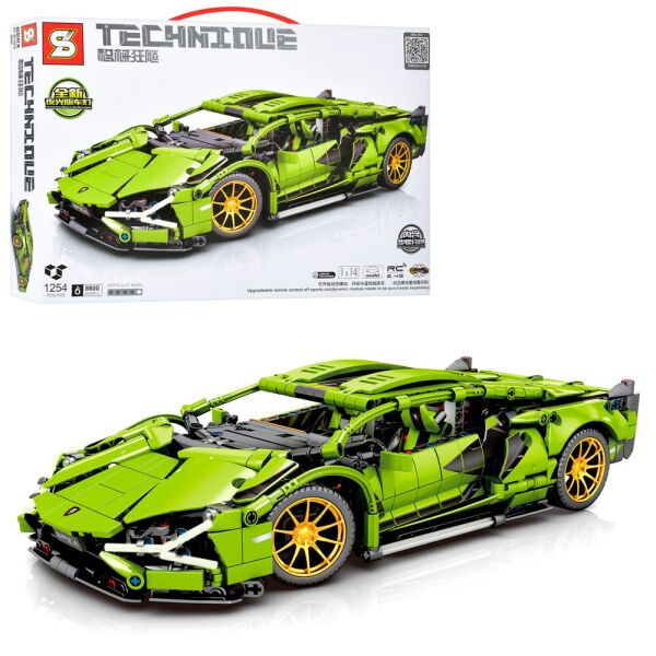 

Конструктор SENCO SY8600 ТЕХНИК - Lamborghini Sián FKP 37 (1 254 дет.)