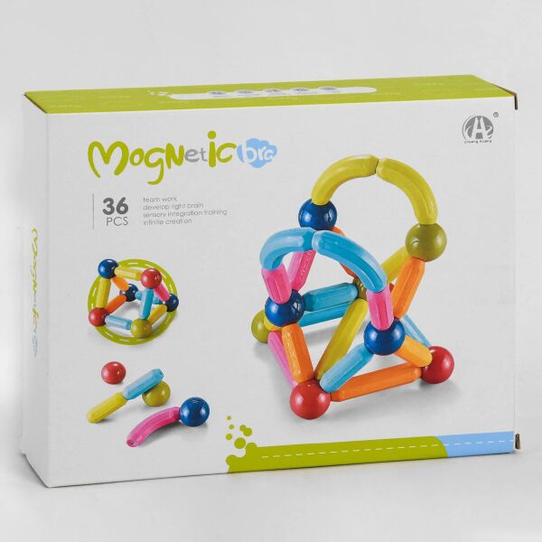

Конструктор Magnetic CH-1024 МАГНИТНЫЙ - Фигуры (36 дет.)